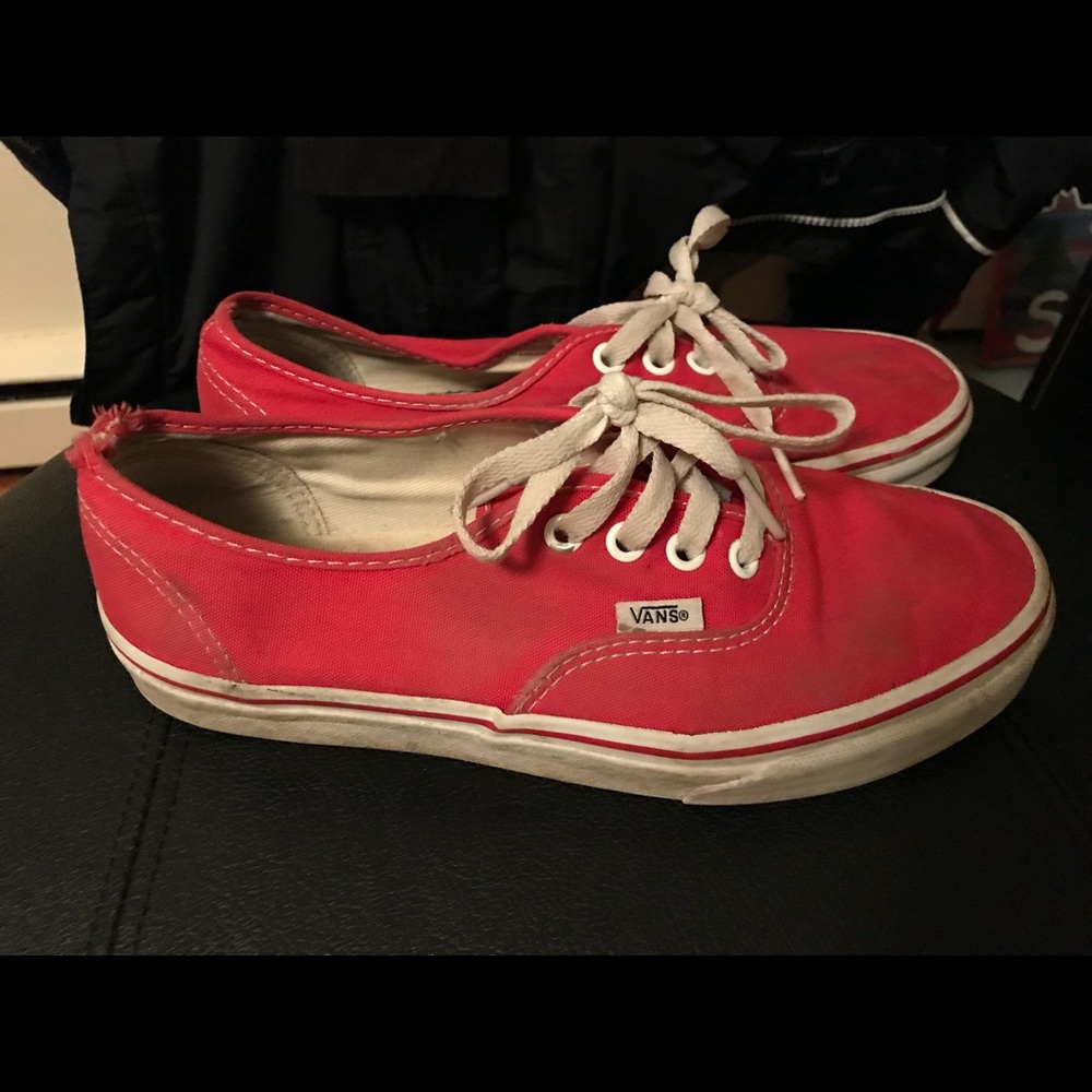 Red Vans